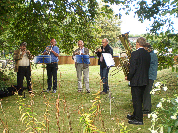 Gartenfest 2012: Bläser