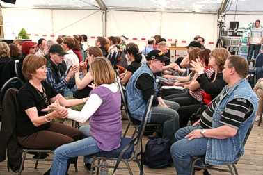 Mai 2009 - bundsweites Treffen der Taubblindenselbsthilfe - Kommunikationsformen