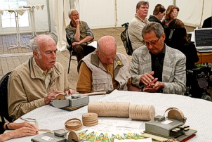 Mai 2009 - bundsweites Treffen der Taubblindenselbsthilfe - Verständigung: Punktschrift